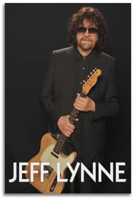 Zamou Jeff Lynne Leinwand-Poster, Wandkunst, dekoratives Wohnzimmer-Poster, Schlafzimmer-Poster, 30 x 45 cm, ungerahmter Stil