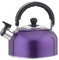 3 Litre Whistling Camping Kettle, Stainless Steel Camping Kettle for Gas Stove, Travelling Kettle with Folding Handle & Flip-Pour Spout for Camping, Fishing, Caravan Trips