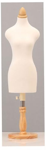 YYDSWTW Schaufensterpuppen-Kleidermacher, Schaufensterpuppen-Körper, weibliche Schaufensterpuppe, Schneiderpuppe, Schneiderpuppe, Schneiderpuppe, Schneiderpuppe A-1/2 Round Bottom