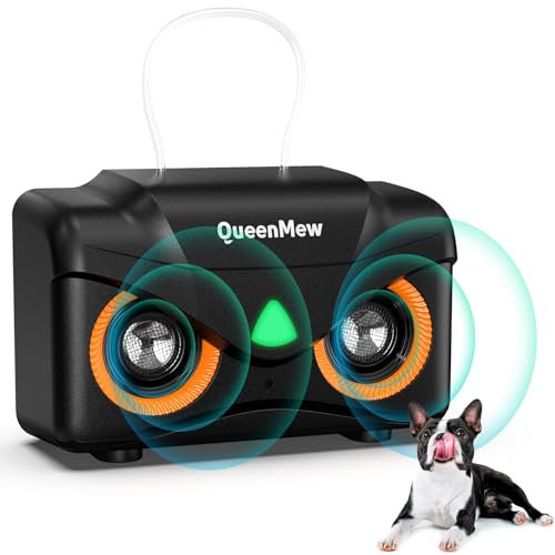 Antibell für Hunde,50FT Anti Bell Gerät für Hunde,3 Modi Ultraschall Anti Bell Gerät Hunde,Hundetrainings Geräte Draußen Zuhause für Kleine,Hundeabwehr Ultraschall,Innen Außenbereich Antibell Hund