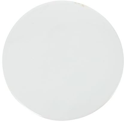 PHENOFICE Plaque Céramique Blanche à Peindre Assiette Ronde Porcelaine Pour Manuelles Pour Activités