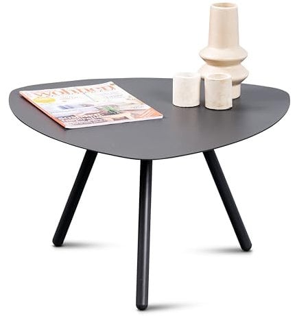 M2 Kollektion Beistelltisch Mira 3, 60x35x60cm, Anthrazit