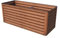 GFP Primeyard Luca Cortenstahl-Hochbeet 150x60x60 cm - stabiles Gartenbeet mit natürlicher Rostoptik & sicherem Kantenschutz, ganzjährig einsetzbar