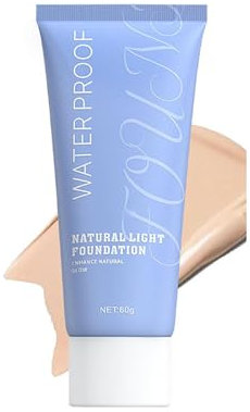 Flawless Hydrating Foundation, Natural Light Liquid Foundation & Concealer,BB Creme Tinted Moisturizer,leichte Textur,Wasserfest und langanhaltend (Ivory)