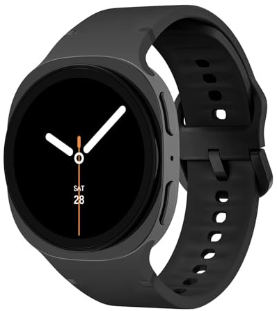 Sportarmband für Samsung Galaxy Watch 8 Armband 40mm 44mm/8 Classic Armbänd 46 mm Damen Herren, Weich Silikon Sport Loop Ersatzarmband für Samsung Galaxy Watch 8 Classic Armband 46mm/8 40 mm 44 mm