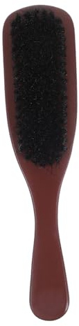 FRCOLOR Herren Haarbürste mit Wildschweinborsten für Locken und Bartpflege Entwirrt Sanft Ziepenfrei Robuste Holzgriff Bürste gegen Haarbruch für Glattes Styling und Geschenkideen