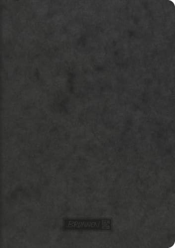 BRUNNEN Heft Premium FACT!plus | A5, punktiert, 40 Blatt, schwarz
