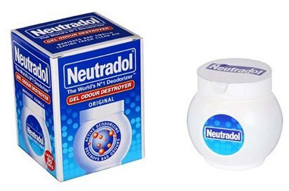 Neutradol Neutradol Gel Pot Odour Destroyer Car Maintenance Hygiene Protection ORIGINAL AIR FRESHENER ODOURISER SLOW RELEASE 12AS
