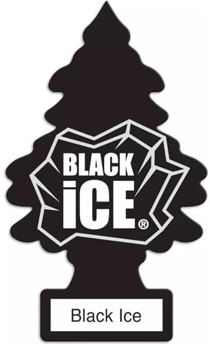 Little Trees - U3S-32055 , Air Freshner, Black Ice, 3 Count
