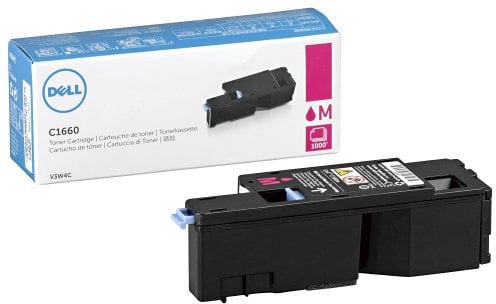 Original Dell C1660W Standard Capacity Magenta Toner - Kit circa 1.000 Seiten