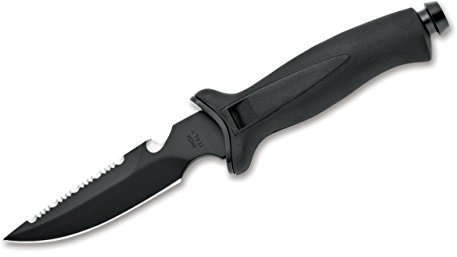 MAC Erwachsene AQUATYS /2 Tauchermesser, Schwarz, One Size