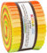 Robert Kaufman 0591739 Kona Cotton 2.5'' Half Rolls 24 Piece Stoff, Textil, Zitrusfrüchte, Each