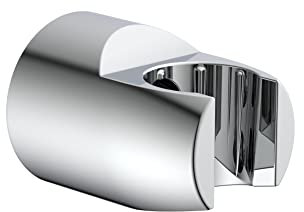 EISL DXZ-04 Brause-Wandhalter, Halterung für Duschkopf, Kunststoff verchromte Duschbrause Halterung, Chrom