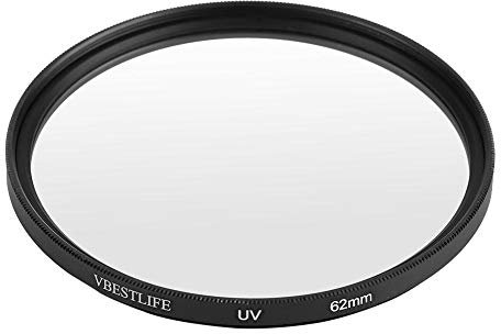 Macro Single DSLR Camera UV Sun Filter, Universal Premium Ultra Slim UV Filter, Lens Protector, Waterproof Scratch Dust Fingerprint resisatance(62mm/2.44in)