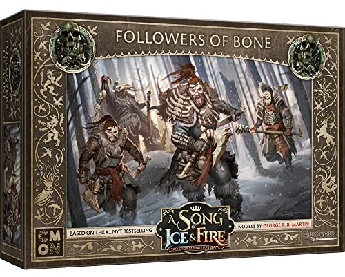 Cool Mini or Not - A Song of Ice and Fire : Free Folk Followers of Bone Unit Expansion - Miniature Game