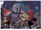Komar Star Wars Wandbild | Mandalorian The Child Cockpit | Dekoration, Poster, Kunstdruck | Größe 50 x 40 cm | WB-SW-004-50x40, bunt