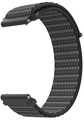 COROS APEX Pro/APEX 2 Pro Sport Uhrenarmband 22 mm (Schwarz Nylon)