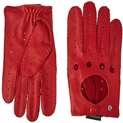 Roeckl Damen Montreal bilist Handschuhe, Rot, 7 EU