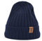Elkline Rippstrickmütze mit Kaschmir Beanie unifarben, Farbe:dunkelblau