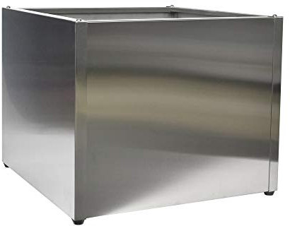 Köhko® Designer Pflanzrahmen aus Edelstahl als Bausatz QUADER 60x60x50 cm