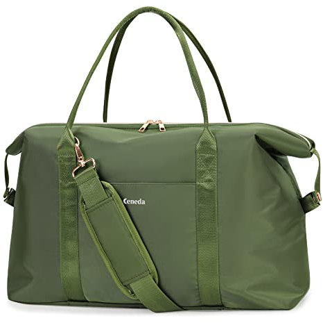 Ceneda Large Cooler Bag 40 Can Insulated Soft Leakproof Tote Cooler Bag - Beach,Travel,Camping,Lunch for Women and Men (Green)