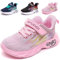 Zapatillas de Niñas 26 Zapatillas de Correr Niños Deportivas Zapatos de Running Ligeras Zapatos de Walking Niña Verano Transpirable Sneakers Baloncesto Calzado Deportivo Rosa 6888