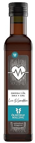 Ölmühle Solling Vitalöl, Omega DHA + EPA Lein + Sanddorn, 250ml (4)