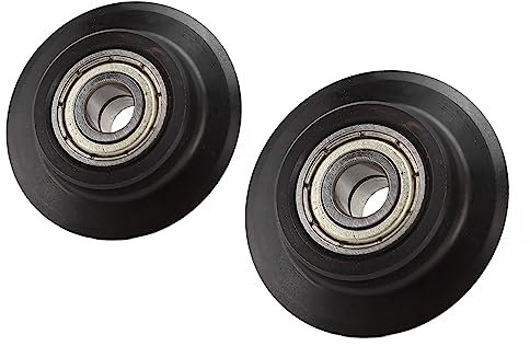 Yuecoom Edelstahl-Rohrschneider-Ersatzrad Mit Lagern, 2-teiliges Rohrschneider-Ersatzrad Für Aluminium,Lager-Rohrabschneider Edelstahl-Rohrschneidewerkzeuge Schneidrad für Rohrschneider