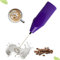 Happy Gizmos Handheld Milk Frother | Coffee and Cappuccino Automatic Mixer, Battery Milk Foamer, Electric Milk Frother Matcha & Milkshake Whisk (Purple)