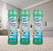 3x Shake & Fresh Carpet Freshener Powder Lily Blossom Rug Mat Odour Neutralise 500g