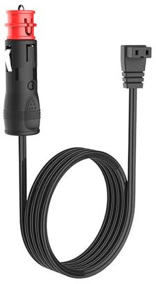 SIGANDG Cable de mechero para Nevera Portátil,Dometic,ICECO,Alpicool,Setpowe,Waeco CF CDF Cable de Repuesto para Compresor Cable de Extensión para Refrigerador de Automóvil, 2M.