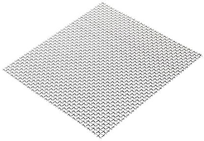Milisten Moss Met Grass Plant Fixed Net 304 Stainless Steel Wire Mesh Pad Aquarium Fixed Mesh Pad 8x8cm