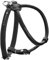 HUNTER Hundegeschirr Round & Soft Canadian UP, Farbe: schwarz, weiches, geschmeidiges Leder, rundgenäht, fellschonend, nachhaltig, Made in Germany, Größe: XS-S