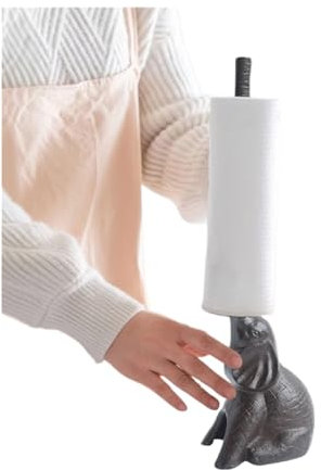 Kitchen Paper Roll Holder Cast Iron Kitchen Tissue Holder, Elephant Tissue Holder, Kitchen Paper Home Decor, Animal Tissue Holder Paper Roll Holder, Kitchen Gadget