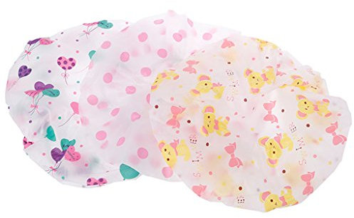 Gorro de ducha elástico para el cabello, para salón de belleza