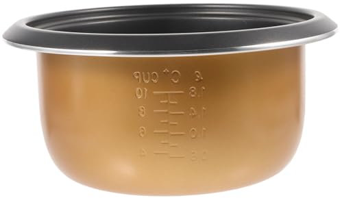 VINTORKY Innerer Kochtopf für Reiskocher Antihaftbeschichteter Innentopf aus Aluminiumlegierung Geeignet für Elektroherde Küchenzubehör Mehrzweckdesign Langlebig