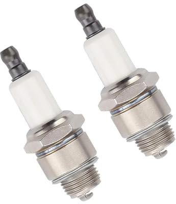 Hippotech RJ19LM Zündkerzenersatz für Briggs Stratton 796112 802592 5095K Ersetzen Champion J19LM, 4 Packungen