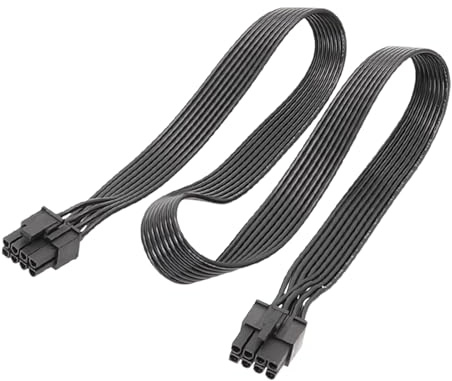 Grafikkarten-Stromkabel, Adapterkabel mit 8 Pins, modulares VGA-Kabel, Grafikkarten-Stromkabel 8-polig, 8P auf 6+2P-Kabel