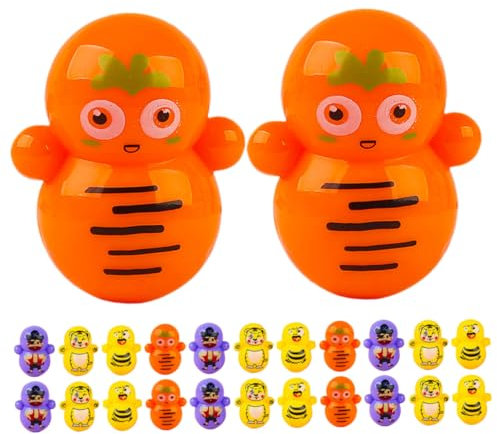 FUNNETOYU 50pezzi Mini Tumbler Toys Per Giocattoli Scrivania Divertenti e Decorativi Come Per Compleanno
