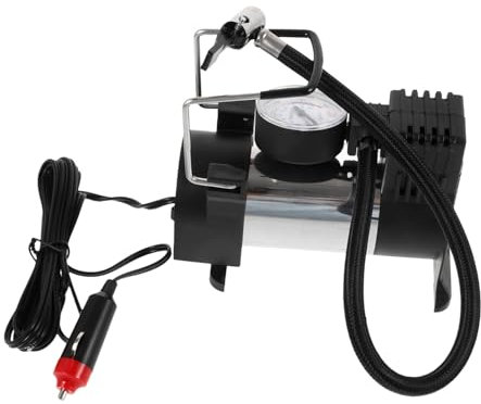 SOPOTUTU Compresseur D'air Compact Pompe à Air Électrique Pour Pneus De Voiture Portable 140 Psi Usage Automobile Polyvalent