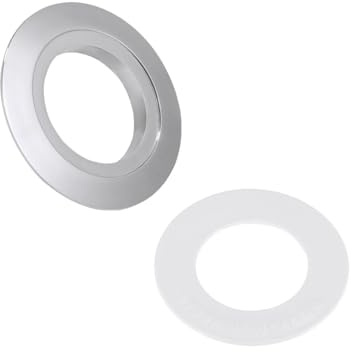 Remplacement du Joint de Chasse d'eau des Toilettes, Adaptateur de Bouton de Chasse d'eau de 38 mmà 48 mm, 58 mm, Toilet Flush Washers Rondes, pour Toilettes, Double Chasse d'eau, Joint pour La, Mèche