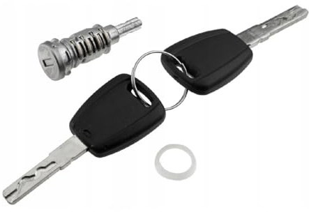 Serratura a cilindro con chiavi adatta per Lancia Ypsilon 846-132-004-078