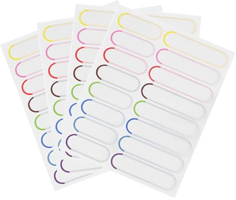 64 Pcs Waterproof Name Labels for Kids, Baby Bottle Labels, Safe Self-Adhesive Label Stickers for Daycare, Home,Office Supplies