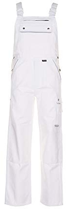 Planam Herren Canvas 320 Herren Latzhose Latzhose Canvas 320 Größe 50 in kornblau (1er Pack)