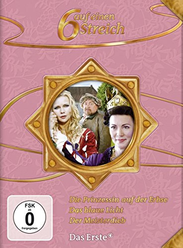 6 auf einen Streich - Märchen-Box Vol. 6: Die Prinzessin auf der Erbse/Das blaue Licht/Der Meisterdieb [3 DVDs]