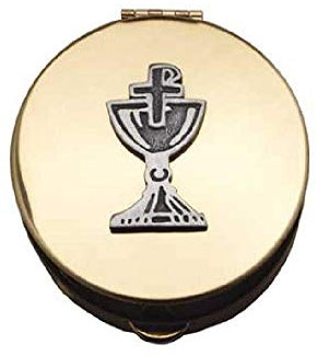 Cathedral Art Chalice PYX Container Gold