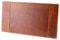 Alpenleder Schreibtischunterlage - PIEMONT (Handgefertigt) - Nachhaltiges Bio-Leder aus regionaler Landwirtschaft | Schreibtischunterlage leder *Fair Produziert* (52x29cm, Cognac)