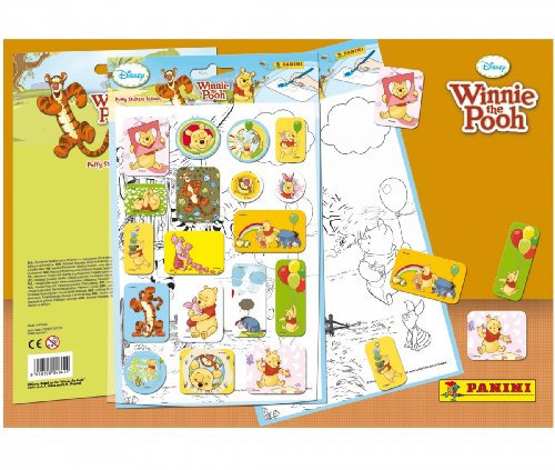 Naklejki puffy stickers activity Winnie the Pooh