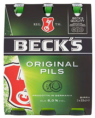 Beck's Birra Bottiglia, 3 x 330ml