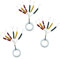 Gummistopper Angel Set 3x12 Line Schnur Stopper Schnurstopper Angelset Posenstopper Angelstopper